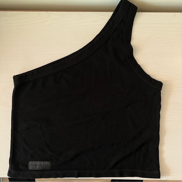 (Bundle) Set Active Sculptflex Ribbed One Shoulder Bra + Tank - Picture 4 of 7